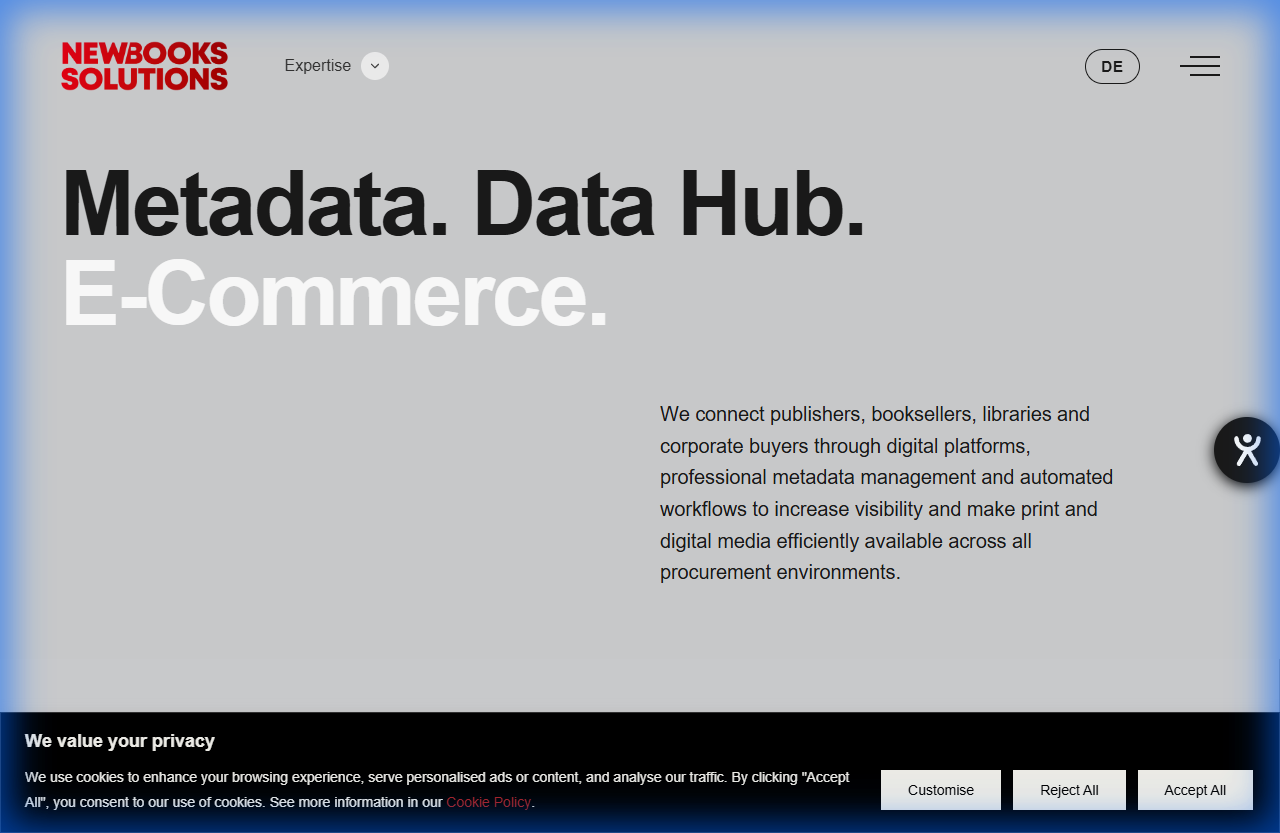 Portfolio Website Corporate Newbooks Solutions - Karya Web Developer Majalengka